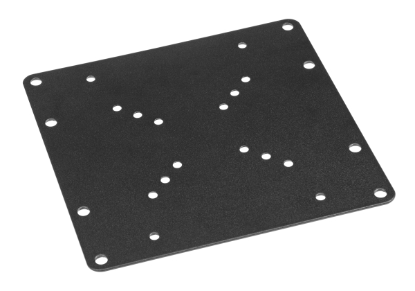 Plaque d'adaptateur VESA universelle, support VESA, adaptateur de moniteur extensible de 50x50 à 200x200 - Charge maximale extrême jusqu'à 30 kg - pour TV et moniteur jusqu'à 42