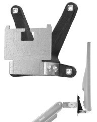 Adaptateur VESA compatible avec le moniteur DELL (S2240L, S2240M, S2340L, S2340M, S2440L) - 75x75mm